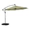 Living Accents Living Accents 10 ft. Tiltable Tan Offset Umbrella UMSCS10E04OBD - alternate 1